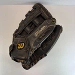 Vtg Big Wilson OG2 A9815 Classic Black Softball Glove Right Throw. Fixed Price $12.99.