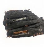 Worth Baseball Glove Model 14-2 Enlarged Stinger Pad 13" Rht Black Tan. Fixed Price $9.97.