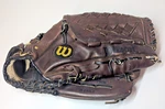 Wilson A1861 Staff Series 14" Baseball Glove Rht Brown Pre-oiled Leather Softbal. Fixed Price $50.00.