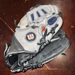 Wilson 10.5 Ez Catch Lht Baseball Glove A0427 EX105 425 Gray Black Blue Orange. Fixed Price $26.99.