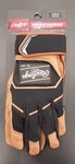 New! Rawlings Workhorse Baseball/softball Black/brown Batting Gloves Adult. Fixed Price $24.95.