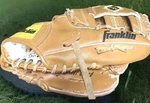 Franklin Field Master 4633 11" Rht Leather Baseball Glove Right Hand Throw Gc. Fixed Price $11.29.