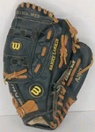 Wilson Barry Larkin Advisory Staff Baseball Glove Youth A2482 Leather Rht 11". Fixed Price $13.99.