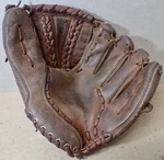 Vintage 70S Regent Fielders Baseball Glove 5500 Spiral Laced Top Grain Leather. Fixed Price $27.50.