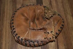 Vintage Bob Schmidt Wilson A2576 Leather Catchers Mitt Baseball Glove. Fixed Price $99.95.