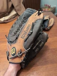 Wilson OG1 A2714 Leather 13" Baseball Softball Rht Glove Mitt Optima Gold Series. Fixed Price $19.99.