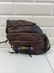 Wilson Leather Baseball Glove 12.5" A1510 ST4 Right Hand Throw. Fixed Price $16.00.
