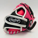 Rawlings Girls Baseball/softball Glove PM100BPW Leather Pocket Ages 5-7 New. Fixed Price $22.95.