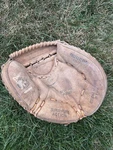 Vintage Regent CM-112 Leather Catchers Baseball Glove Rht Pro Adult Anchor Trap. Fixed Price $11.55.