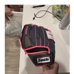 Franklin Fastpitch Pro Series 12.0" Softball Glove Hand Formed Pocket Black/pink. Fixed Price $20.99.