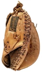 Vintage Cragstan 9.5" Rht Professional Model 3627 Cowhide Catcher's Mitt / Glove. Fixed Price $23.74.