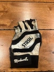 Markwort Stash Game Used Fooball Glove Adult Left Hand X-large Black White. Fixed Price $14.99.