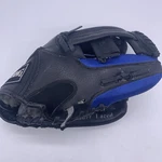 Spalding Baseball Glove Rht 11.5 Black Blue Youth Deep Custom Pocket 18457. Fixed Price $14.88.