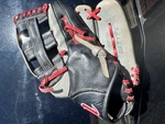 Marucci Caddo Series 11 Inch Baseball Glove Right Handed Youth CD1200Y Gray Red. Fixed Price $45.00.