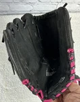 Mizuno Prospect Fastpitch Size 11.5, Black And Pink, Southpaw GP1155F1. Fixed Price $17.99.