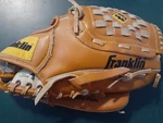 Franklin Rht Dura Bond Leather Palm Deer Touch Hand Formed Pocket 4661TN 11.5". Fixed Price $20.00.