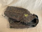 Wilson Pro Staff Gold Series A2302 Used Baseball Leather Glove 14. Fixed Price $24.99.