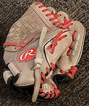 Rawlings MPL105MT Baseball Glove Rht 10.5 Mike Trout Youth Leather Shell. Fixed Price $12.95.