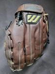 Vintage Mizuno World Wins Mww 1258 12.5" Power Close Leather Baseball Glove Rht. Fixed Price $49.99.