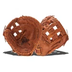Shoeless Joe Ballgloves Fast Pitch Brown First Base Glove, Right Hand, 12 1/2.... Fixed Price $250.86.
