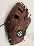 Wilson A950 Baseball Glove Chocolate Brown Righty Throw 13. Fixed Price $45.00.