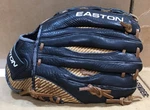 Easton Salvo Left-hand Throw 12.5 Inch Softball Glove Black & Tan V23. Fixed Price $189.99.