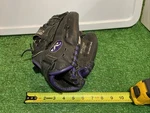 Rawlings HFP125BP Highlight Series 12.5 Leather Baseball Glove Rht Black Purple. Fixed Price $19.80.