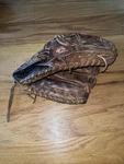 Vintage Nokona AMG175K Buckaroo Leather Baseball Glove. Fixed Price $150.00.