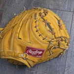 Rawlings Pro Gamer Catchers Mitt RG22FDP-GT 29 Tan Youth Baseball Lite Toe Rht. Fixed Price $168.95.