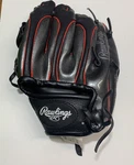 Rawlings Player Series 9 Inch Model: PL158BN Youth Baseball Glove, Black And Red. Fixed Price $8.46.