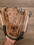 Wilson A2448 12" Leather Baseball Glove. Fixed Price $15.99.