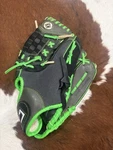 Franklin 22318 Fast Pitch Pro Series Softball Adult Glove 12" Green Gray Black. Fixed Price $17.99.
