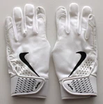 Nike Alpha Batting Gloves Adult Large White/black. Fixed Price $21.55.