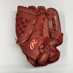 Rawlings Highlight H105S 10.5" Youth Baseball Glove Rht Red Leather Shell. Fixed Price $24.95.