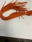 Rawlings/tanners Premium Leather Glove Lace 3/16" By 72" Orange *dozen*. Fixed Price $54.99.