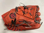 Wilson A0450RDSA A450 Red Genuine Leather 12" Baseball Glove Mitt Rht. Fixed Price $28.99.