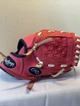 Rawlings Players Series Girl 9 Pink Purple Baseball Glove Right Hand Throw. Fixed Price $12.00.