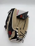 Wilson A450 A04RB2412 Rh Throw Glove (age 4-8) Black And Tan. Fixed Price $34.99.