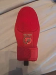 Tru Pro Sliding Mitt - Custom Design For Right Left Hand Red. Fixed Price $20.00.