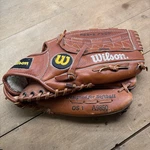 Wilson "os 1 A9850 Optima Silver Dual Hinge Softball Glove Mitt Rh Throw. Fixed Price $25.00.