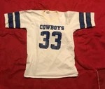 Vtg Rawlings Dallas Cowboys #33 Xl Youth Jersey Football Tony Dorsett Atheltics. Fixed Price $33.00.