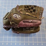 Youth Rawlings Sure Catch Baseball Glove Rht HFP110BP Size Inch Black Purple. Fixed Price $11.95.