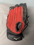 Mizuno Ballpark 11.5" Right Hand Throw MMX116P2 Baseball Glove Red Black. Fixed Price $14.99.