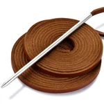 Teeliy Softball And Baseball Glove Lace Kit - Mitt Leather Lacing Repair Tan. Fixed Price $16.04.