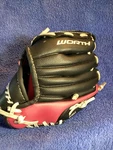 Worth Model W92PB Inch Pattern Youth T-ball Glove Left Handed Pink Black.. Fixed Price $12.95.