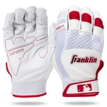 Franklin Sports Shok Sorb Batting Gloves Adult Xl White Red Leather. Fixed Price $54.36.
