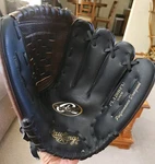Rawlings Baseball Glove PL120BPU Inch Right-hand Throw Brown Black. Fixed Price $17.95.