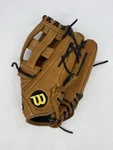 Wilson A950 Brown Leather Baseball Glove Rht 12.75" Black Trim. Fixed Price $69.95.