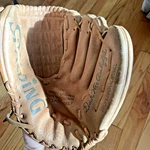 Spalding Baseball Pro Glove Right Handed Throw Brown American National 42-3075. Fixed Price $30.11.