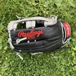 Rawlings Select Series 12.5 Baseball Glove Black Gray Leather WRS125HBGG Clean. Fixed Price $44.44.
